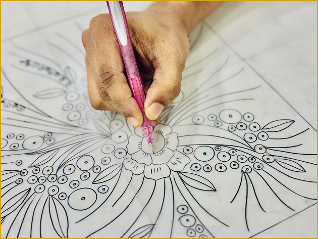 Embroidery Drawing